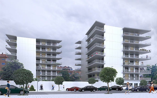 Residential building in Madrid